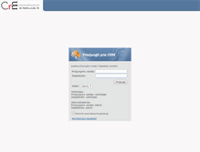 Tablet Screenshot of demo.crm.e-lietuva.lt